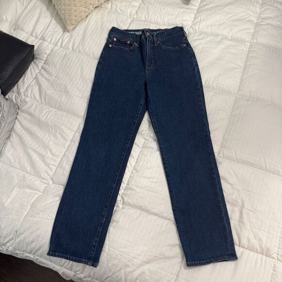 J Crew 90’s Classic Straight fit Jean in rinse wash- New without tags - Picture 12 of 13